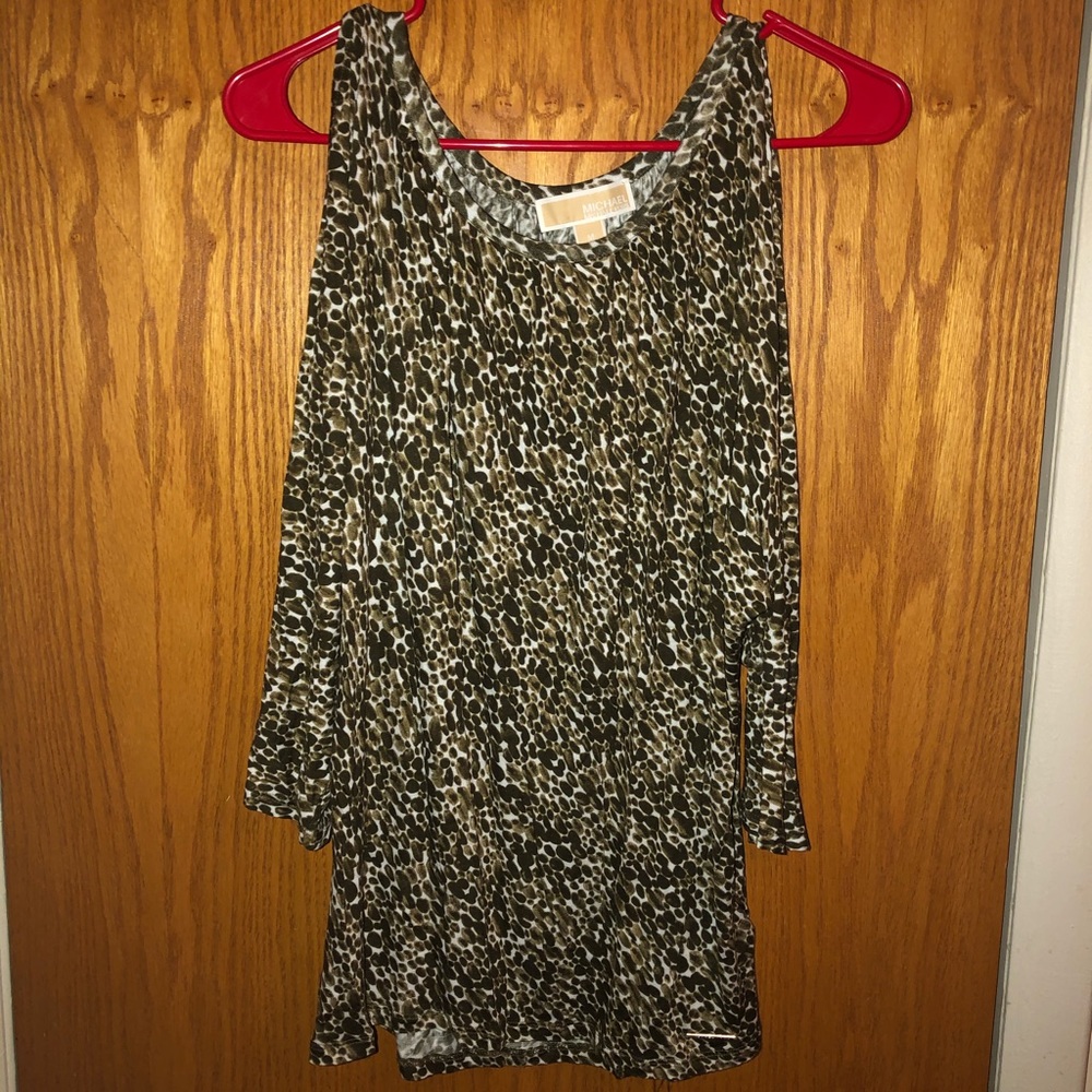 Michael Kors size M print blouse